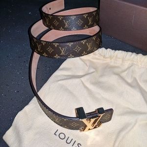 Louis Vuitton Mini 25MM Monogram Belt